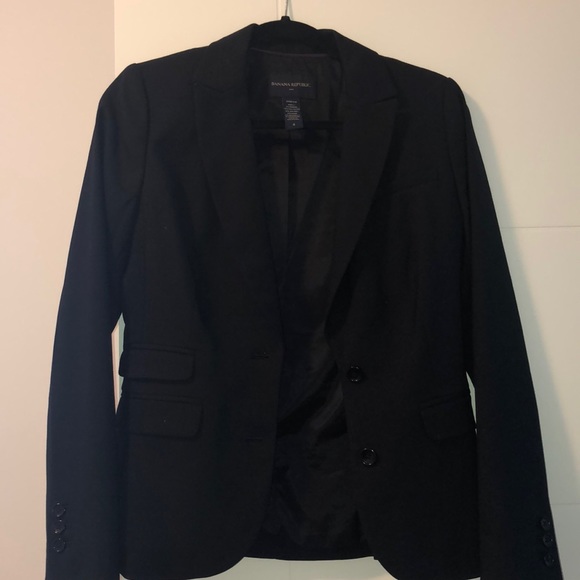 Black Banana Republic formal blazer - Picture 1 of 3